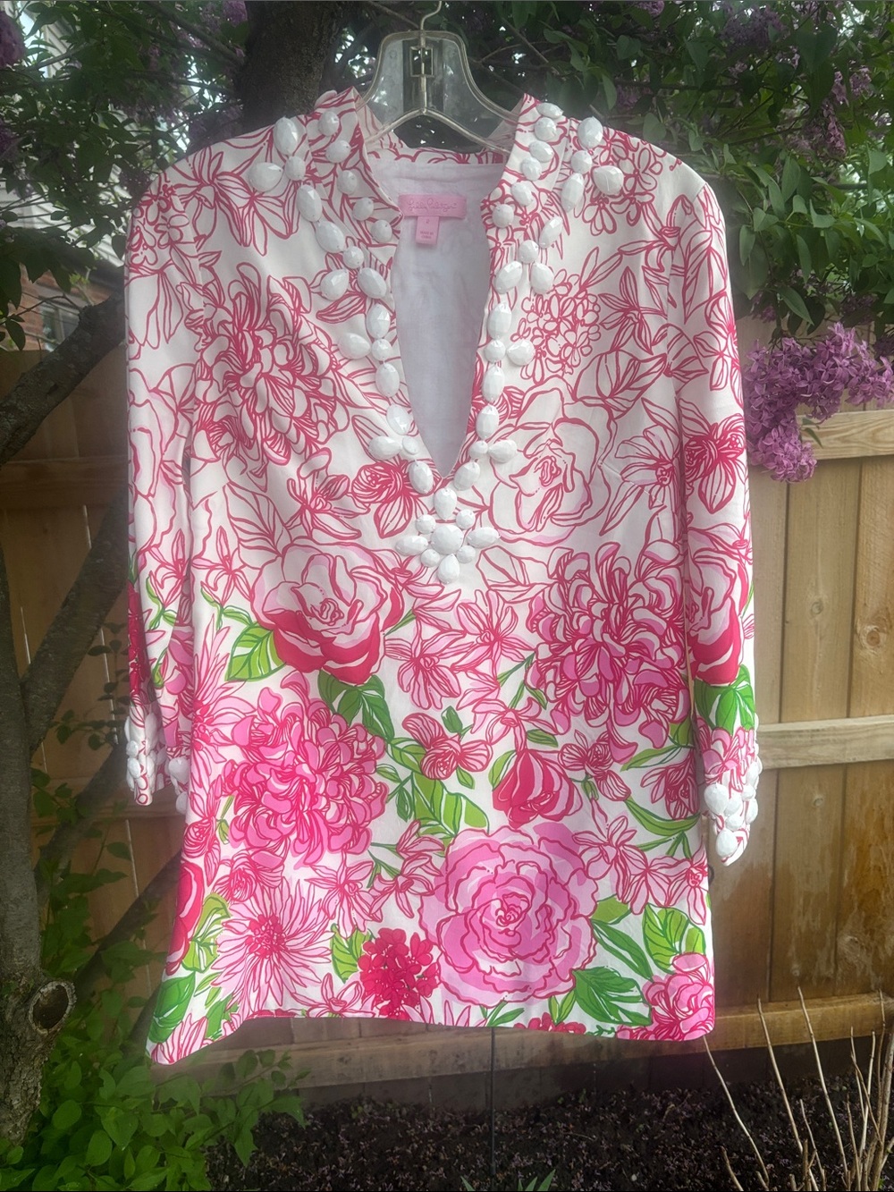 Lilly Pulitzer tunic shirt size 2